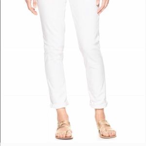 Gap tall girlfriend white jeans